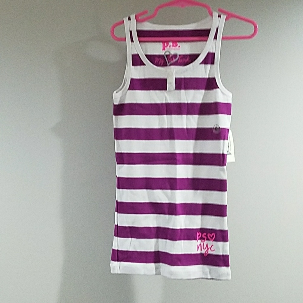 girls aero tank nwt